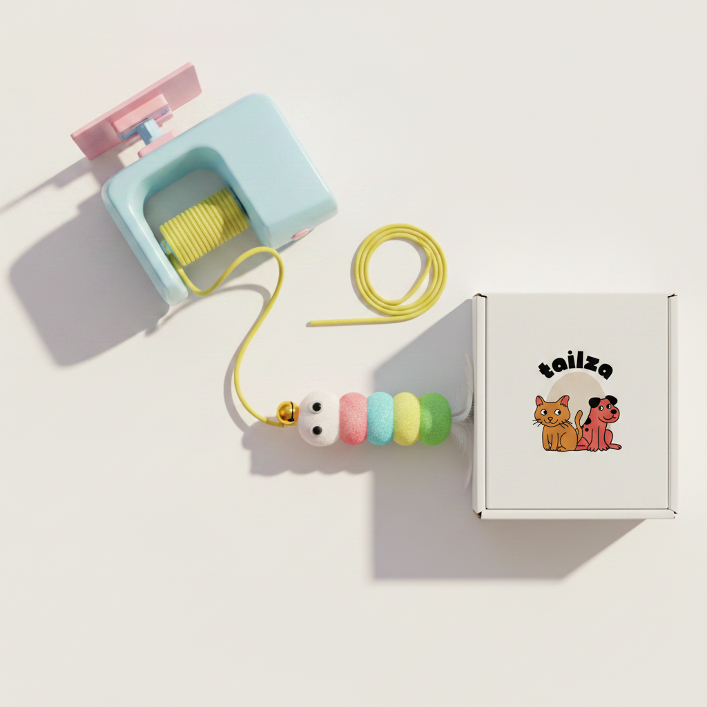 Cat Toy with Tailza Packaging Box